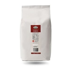 bolsa blanca de harina de sorgo integral de 25 kg